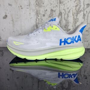 MSRP $155 HOKA Clifton 9 Men’s Size 12 D Grey Running Shoes